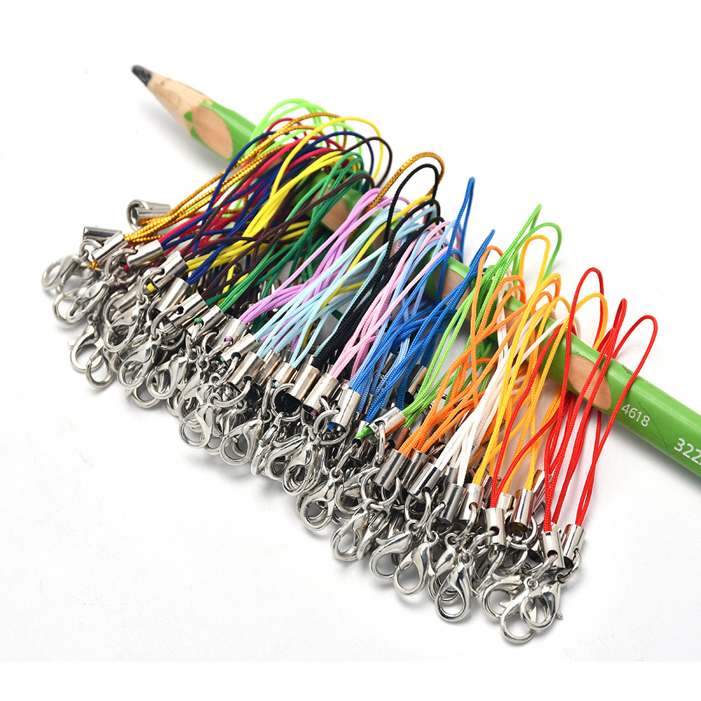 Phone Accessories Jewelry - 50 adet Karışık Renkli Istakoz Tokalı