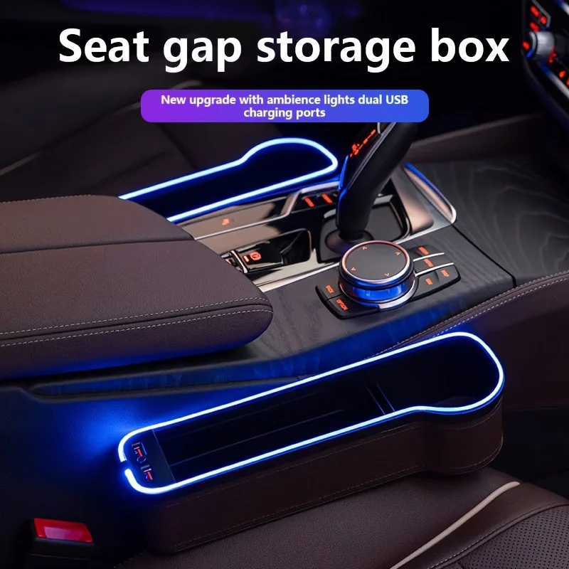 Phone Accessories Organizer - 2'si 1 Arada Araba Koltuğu Aralığı