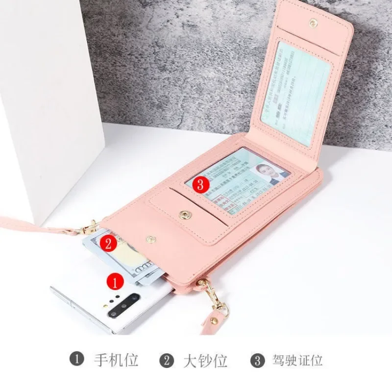 Phone Accessories Organizer - Kadınlar ve Kızlar için Çapraz Askılı