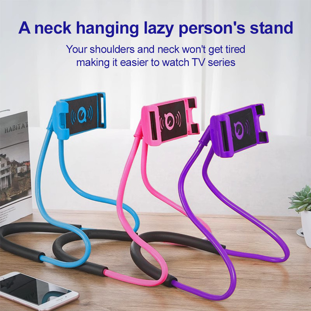Phone Accessories You Need - Boyun Askılı Tembel Telefon Standı Esnek