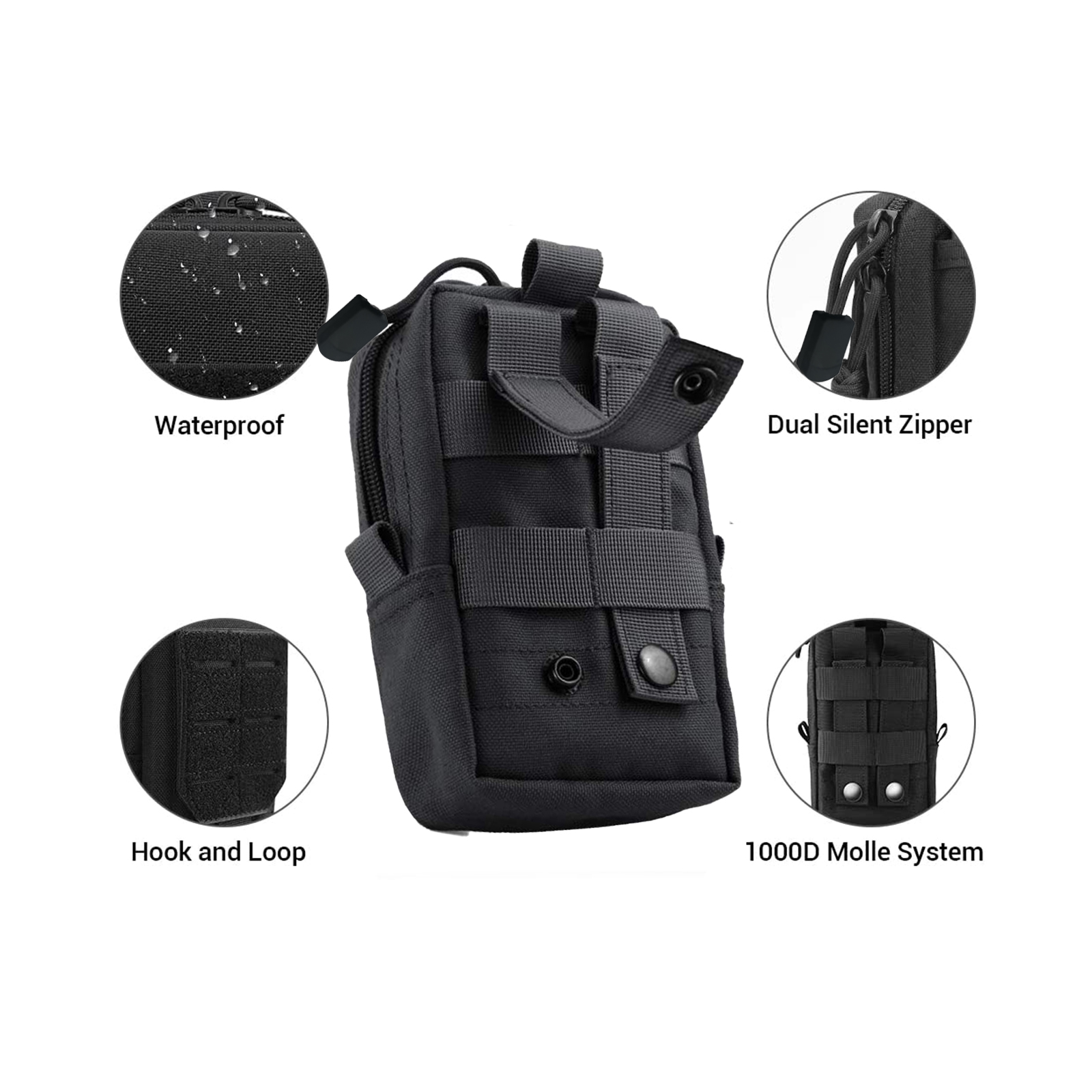 Taktik Molle Kılıfı Bel Çantas - Phone Accessories Organizer incelemesi ve fiyatı