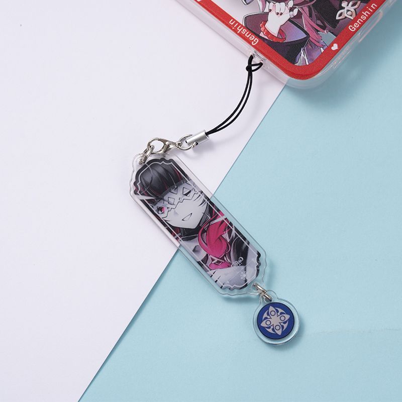 8 adet Anime Anahtarlık Genshi - Phone Accessories Jewelry incelemesi ve fiyatı