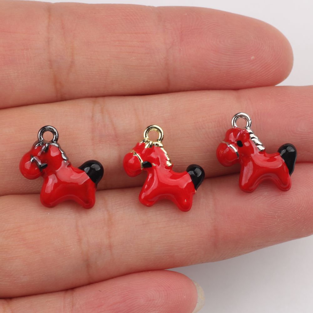 5 adet Sevimli Küçük At Figürl - Phone Accessories Jewelry incelemesi ve fiyatı