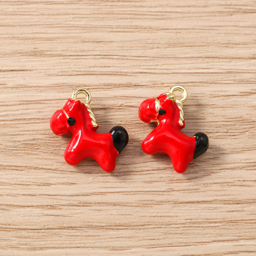5 adet Sevimli Küçük At Figürl - Phone Accessories Jewelry incelemesi ve fiyatı
