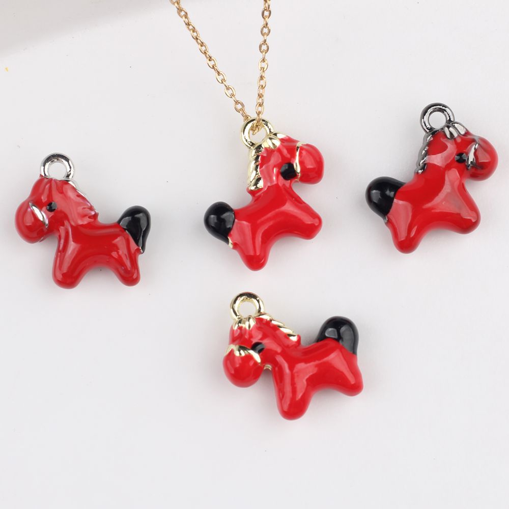 5 adet Sevimli Küçük At Figürl - Phone Accessories Jewelry incelemesi ve fiyatı