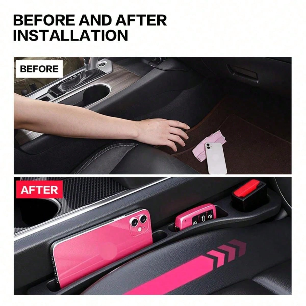 Araba Koltuğu Boşluk Doldurucu - Phone Accessories Organizer incelemesi ve fiyatı