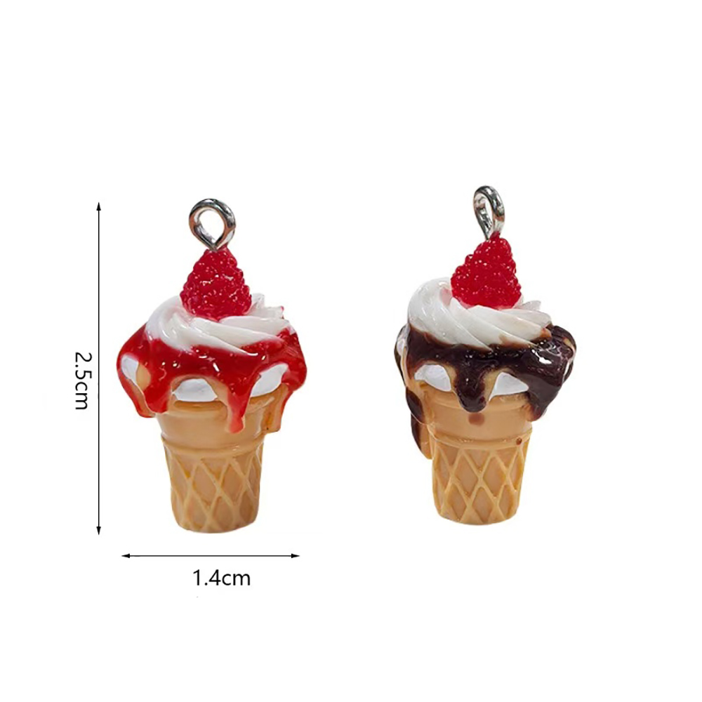 10 adet Çilek Reçeli Dondurma  - Phone Accessories Jewelry incelemesi ve fiyatı